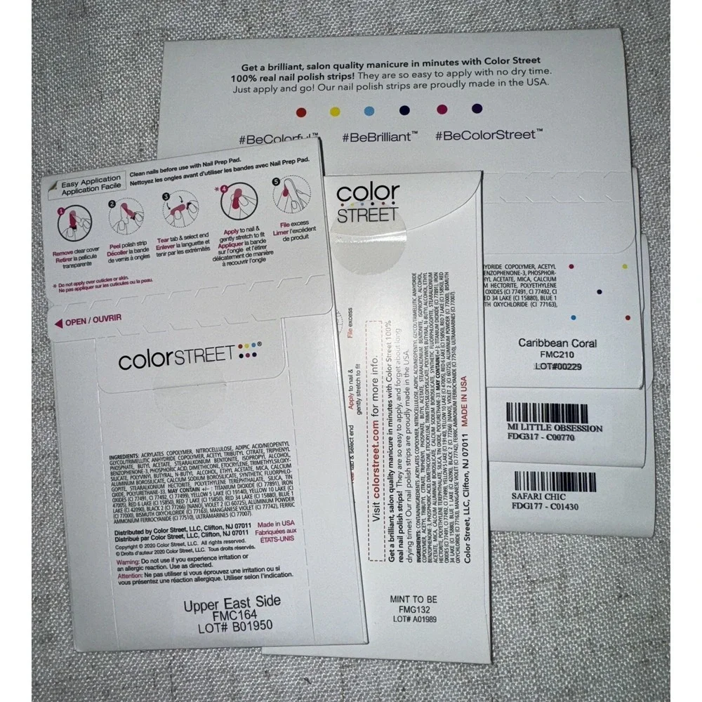 NEW Color Street 16 Bundle Lot‎ Assorted Nail Strips - No Duplicates Value $200+